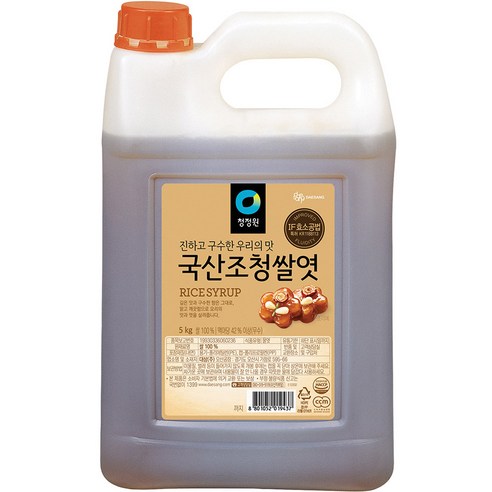 대상 청정원 조청쌀엿, 5kg, 1개