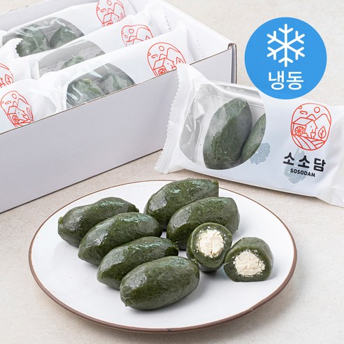 소소담 동부 모싯떡 (냉동), 3개, 700g