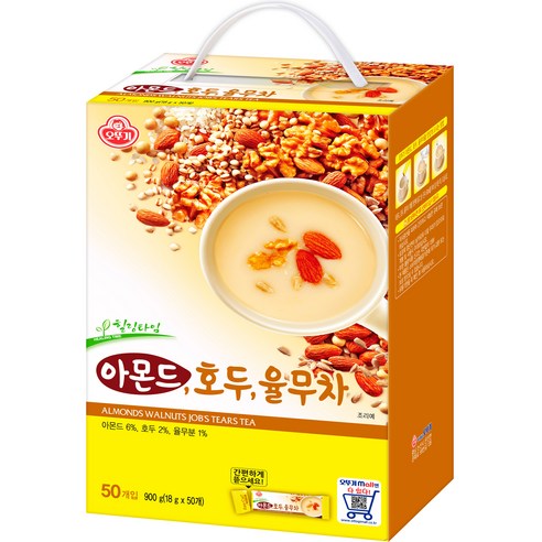 오뚜기 아몬드 호두 율무차, 18g, 50개입, 1개