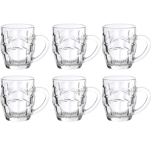 삼호유리 럭키글라스 마블 하이볼 머그컵 298ml LG-313110, 6개