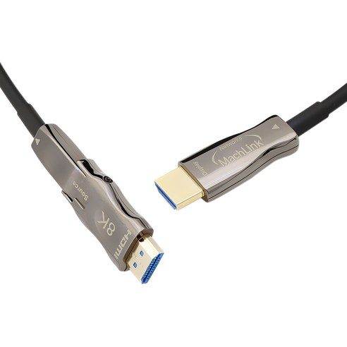 마하링크 AOC 분리형 Ultra HDMI 2.1 8K 광케이블 ML-VH8K20, 20m, 1개