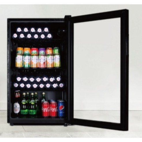 스타일리시하고 실용적인 하이얼 쇼케이스 미니 냉장고