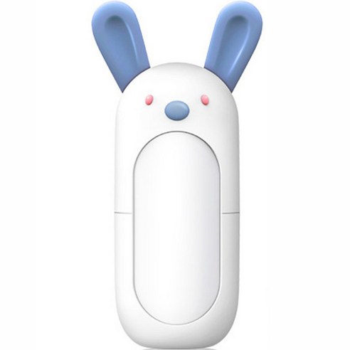 블루마켓 귀여운 캐릭터 케이스 베이비 손톱깍이 세트, 토끼, 1세트