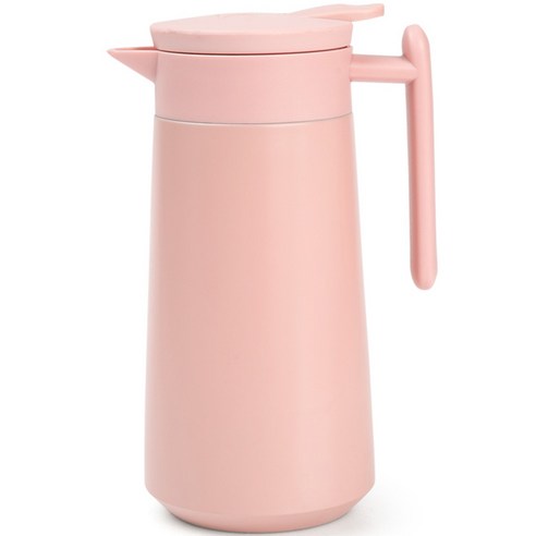 PAPALOVE 보온 보냉 주전자, 860ml, 핑크, 1개