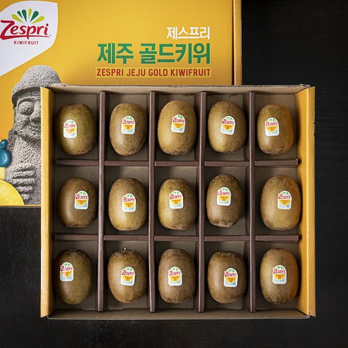 제주골드키위 선물세트 15입, 1.4kg내외, 1박스 과일