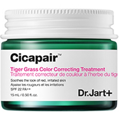 닥터자르트 시카페어 타이거 그래스 컬러 코렉팅 트리트먼트 SPF22 PA++ 15ml CCT, 그린, 1개