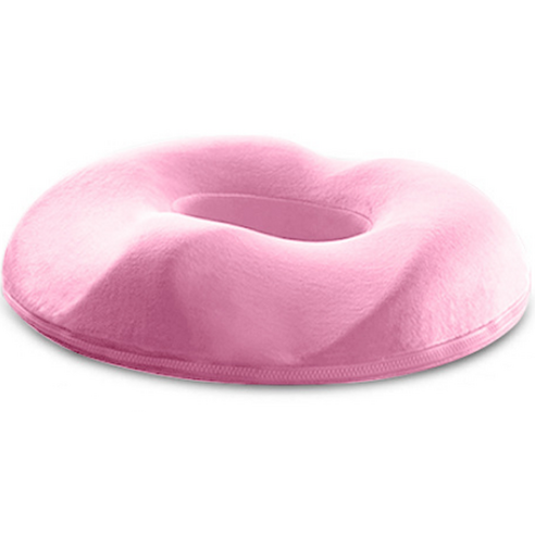 홈블리 에어매트 메모리폼 도넛 방석 1p, 핑크, 1개