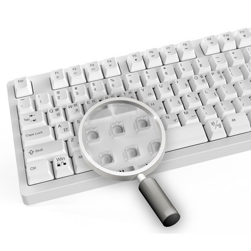 큐센 USB 멤브레인 키보드 + 키스킨