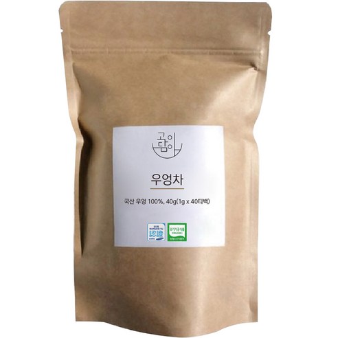 고이담아 유기농 우엉차 티백, 1g, 40개입, 1개