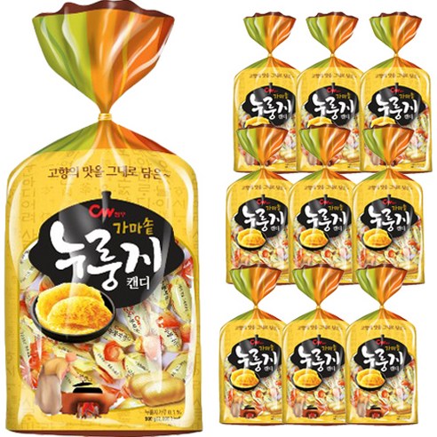 청우식품 누룽지맛 캔디, 10개, 500g