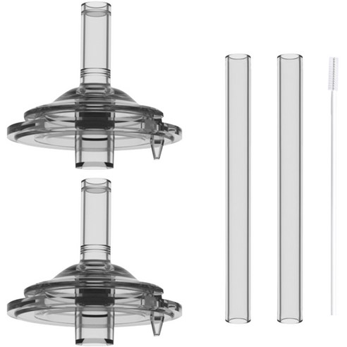 베베락 아이와 교체용 빨대 꼭지 2p + 교체용 스트로우 2p + PP솔 세트 210ml용, 1세트