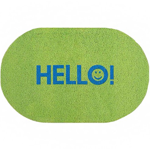 하이어리 HELLO 발매트, 그린