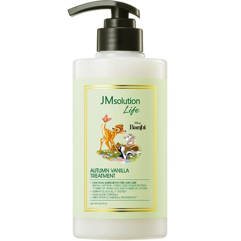 제이엠솔루션 라이프 디즈니 어텀 바닐라 트리트먼트 아로마틱 바닐라향, 1개, 500ml