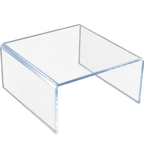 디트리 아크릴 진열 사각 받침대 가로 20cm x 폭 20cm x 높이 10cm, 투명