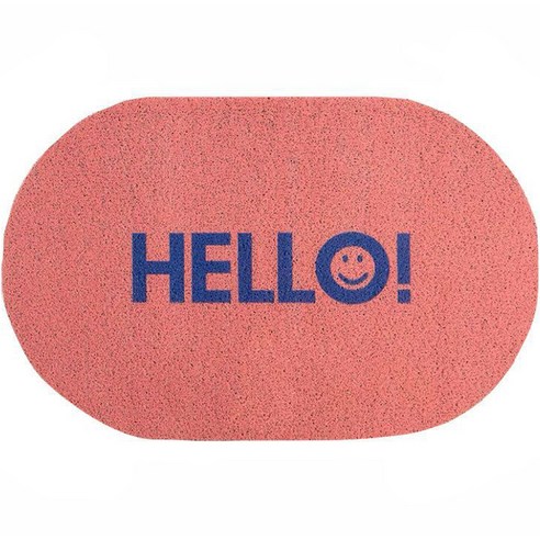 하이어리 HELLO 발매트, 핑크