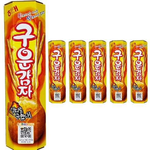 해태제과 구운감자, 27g, 6개