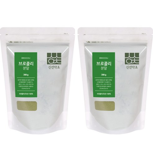 신선약초 브로콜리 가루, 300g, 2개