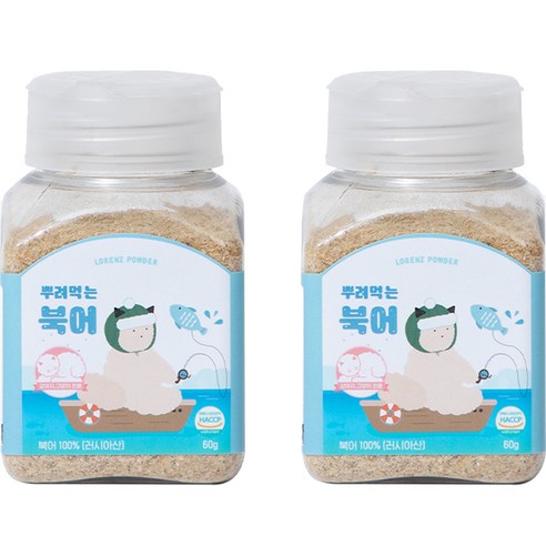로렌츠 파우더 뿌려먹는 북어 60g, 옵션선택, 1개