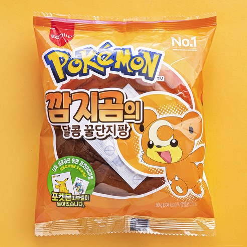 삼립 깜지곰의 달콤 꿀단지팡, 90g, 2개