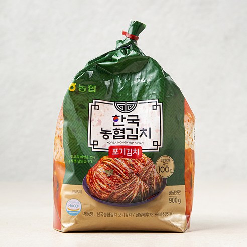 한국농협김치 포기김치, 900g, 1개