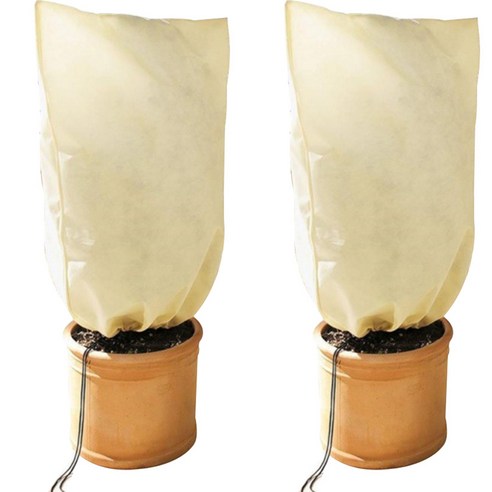 엠앤티 텃밭 냉해방지 식물덮개 월동부직포 베이지 80 x 60cm, 2개