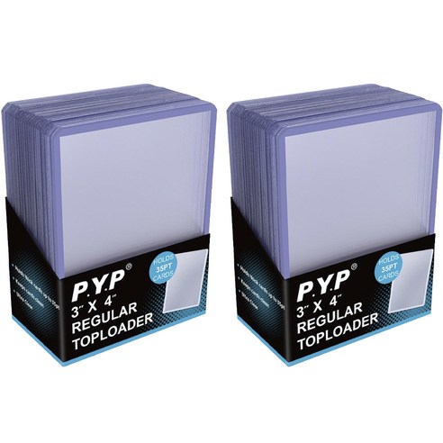 PYP 탑로더 76 x 102 mm 50p