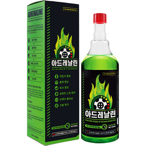 아드레날린 옥탄부스터 500ml, 가솔린/휘발유, 1개