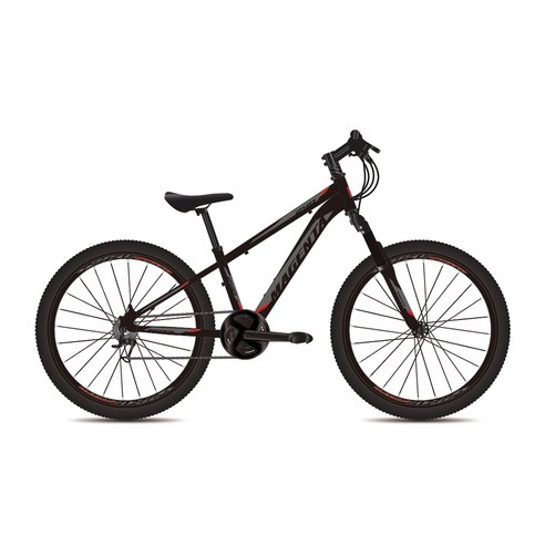 지오닉스 자전거 마젠타 24V, 블랙 + 레드, 159cm