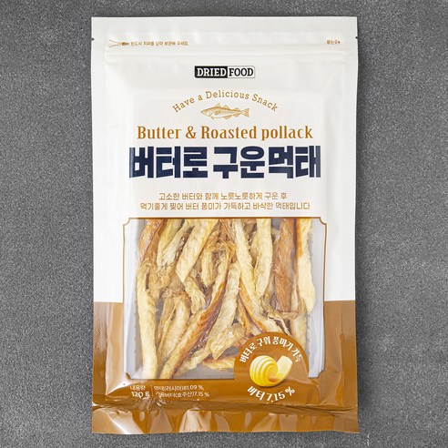 버터로 구운 먹태, 120g, 1개