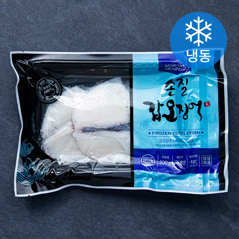 피시원 손질 갑오징어 (냉동), 200g, 1개 생오징어몸통