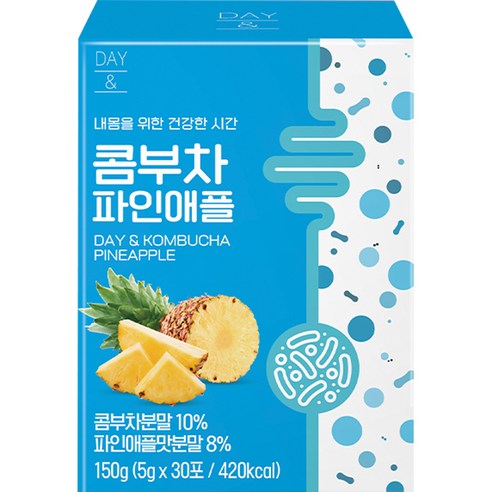 데이앤 콤부차 파인애플, 5g, 10개입, 5개