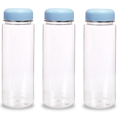 MAKA 클린 트라이탄 마이보틀 3p, 블랙, 500ml, 3개
