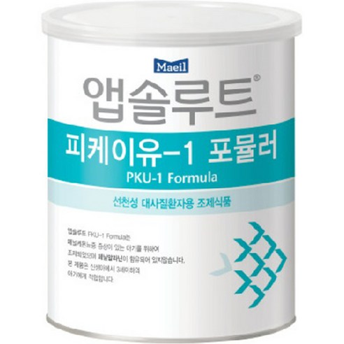앱솔루트 피케이유1 포뮬러, 350g, 1개