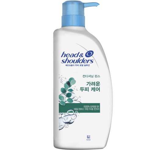 헤드앤숄더 가려운 두피 케어 린스, 550ml, 1개