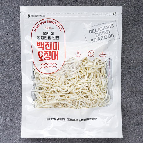 리프레쉬 백진미 오징어, 300g, 1개