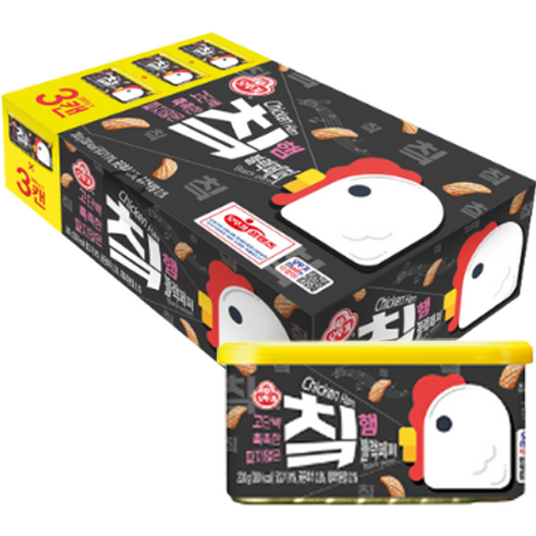 오뚜기 칰햄 블랙페퍼 3p, 600g, 1개