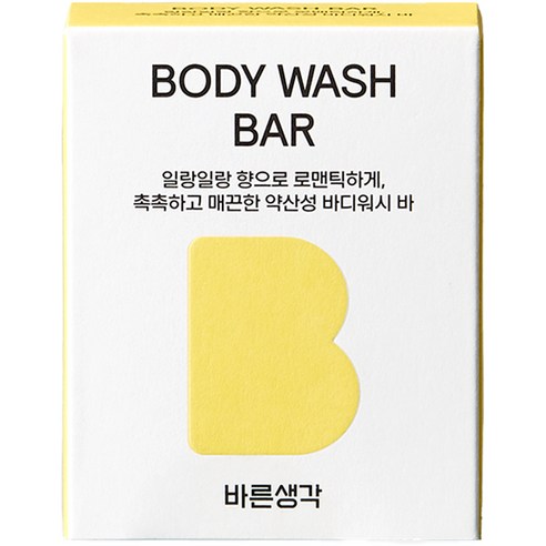 바른생각 약산성 올인원 바디워시 바, 100g, 1개