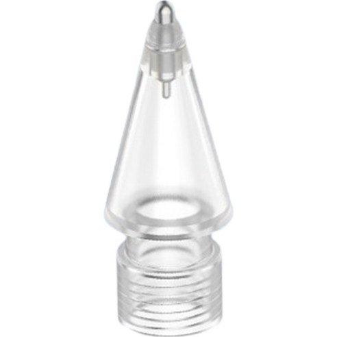 디디엑스 애플펜슬 메탈 보호캡 반영구 교체용 펜촉 3.5mm, 투명은색, 1개