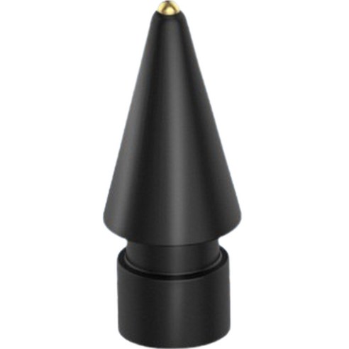 디디엑스 애플펜슬 메탈 보호캡 반영구 교체용 펜촉 3mm, 검은금색, 1개