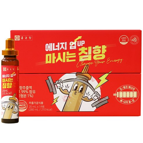 종근당 에너지 업 마시는 침향 14p, 280ml, 1개