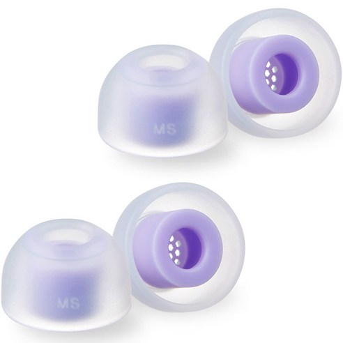 아즈라 세드나이어핏 맥스 for 갤럭시 버즈2프로 MS 2세트, MAX-B2P-PT-MS, 팬텀블랙