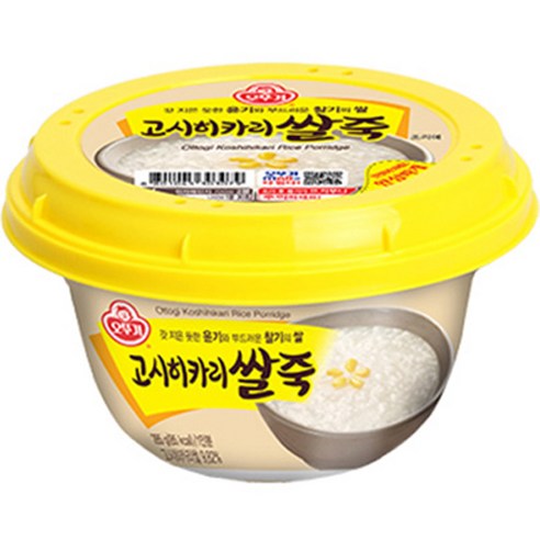 오뚜기 고시히카리 쌀죽, 285g, 1개입