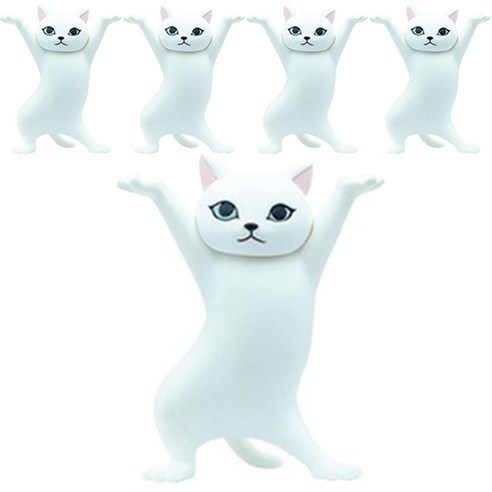 올셀 인테리어 소품 귀여운 고양이 5p, 카오마니