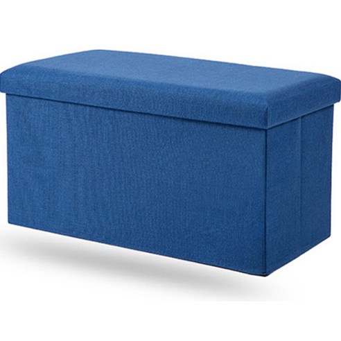 소니오 튼튼한 접이식 스토리지 리빙박스 50 x 31 x 31 cm, 04 블루, 1개