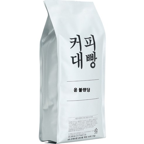 커피대빵 윤 센서리 블랜딩 원두커피, 1kg, 1개, 홀빈(분쇄안함)