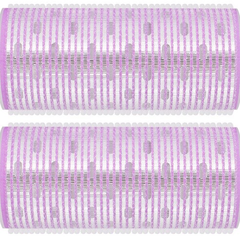 벨로티 알루미늄판 열전도 앞머리 구르프 헤어롤 120 x 50 mm, 2개, B타입