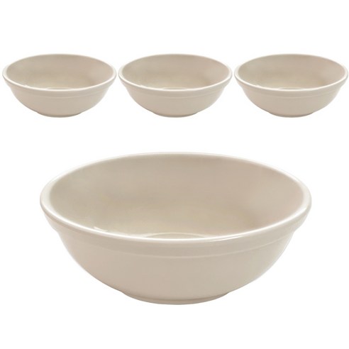 국산 로야 멜라민 6볼 15cm, 연베이지, 4개