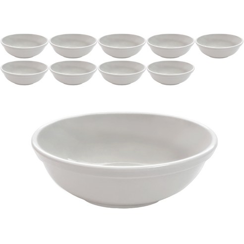 로야 멜라민 5반볼 14cm, 크림, 10개