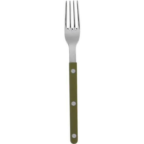 사브르 비스트로 샤이니 디너포크 21cm, 그린펀, 1개