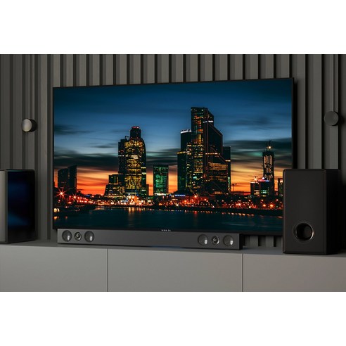 저렴한 가격에 고성능을 자랑하는 와이드뷰 4K UHD 대형TV